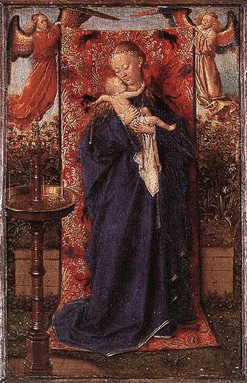 Jan Van Eyck Madonna and Child at the Fountain China oil painting art